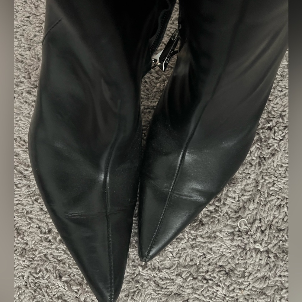 Zara Black Heeled Boots - Picture 4 of 4